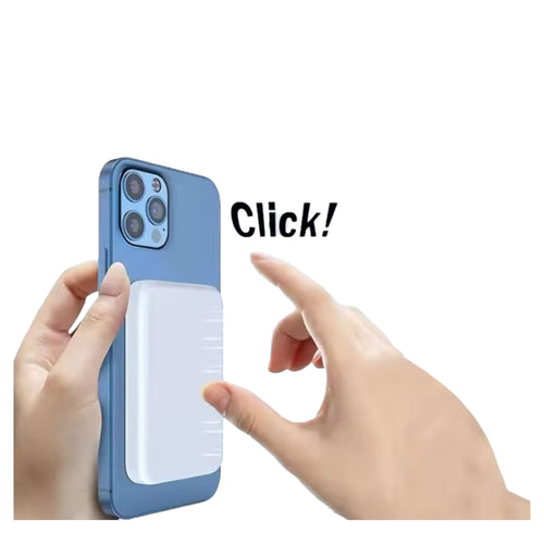 Caricabatterie MagSafe Wireless Portatile 5000mAh – Compatibile con iPhone 13/14/15, Samsung e Xiaomi