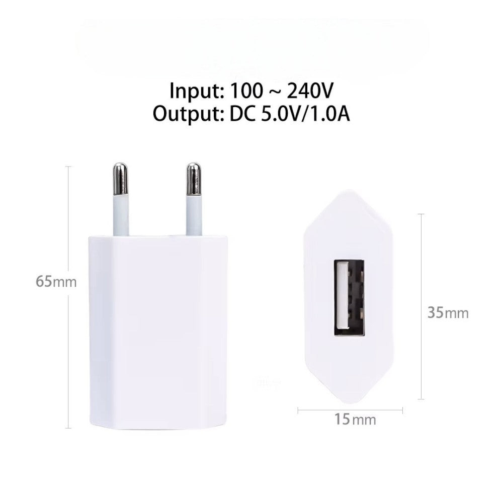 Caricabatterie USB Universale per iPhone, Samsung, Xiaomi e Huawei